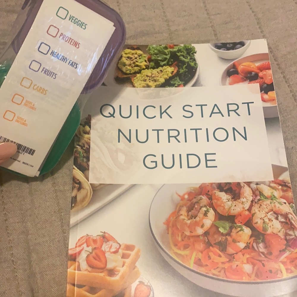 Beachbody color containers and quick‎ start nutrition guide